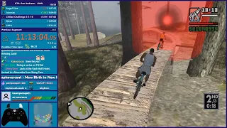 GTA San Andreas 100% Speedrun - SF/LV - Hugo_One Twitch Stream - 9/30/2022