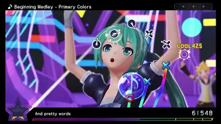 Project Diva X- [8★] Beginning Medley - Primary Colors (Extreme-Perfect)