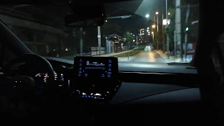 Toyota Corolla 2019 POV Night Drive