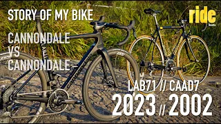 Cannondale vs Cannondale: 2023 Lab71 SuperSix Evo and 2002 CAAD7 Black Lightning, Story Of My Bike