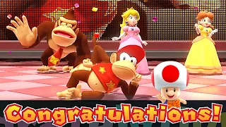 Super Mario Party Sound Stage Diddy Kong vs Donkey Kong vs Peach vs Daisy Hard