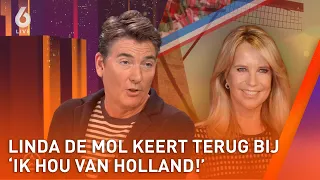 Linda de Mol keert terug bij 'Ik hou van Holland' | SHOWNIEUWS