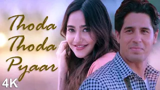 Thoda Thoda Pyaar | 4K Video | Sidharth Malhotra | Neha Sharma | 🎧 HD Audio | Stebin Ben | Kumaar