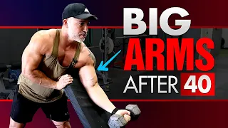 Over 40 Bodybuilding Style Dumbbell Arm Workout (GET BIGGER ARMS!)