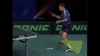 Jan Ove Waldner - slow motion - technique analysis