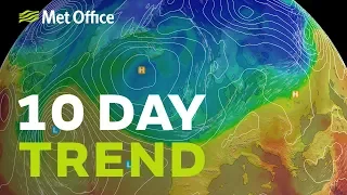 10 Day trend – wet for some then colder for all 23/10/19