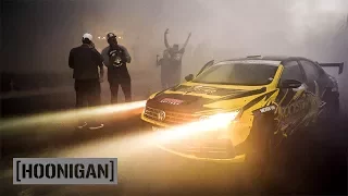 [HOONIGAN] DT 194: Tanner Foust Ultimate Smokeshow Man-Line in VW Drift Passat