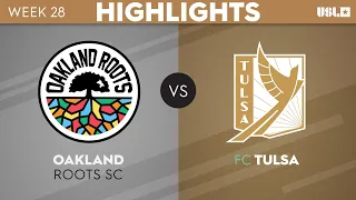 9.16.2023 | Oakland Roots SC vs. FC Tulsa - Game Highlights