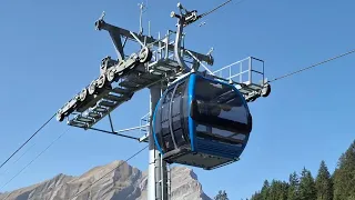 Oeschinensee BE 3/4 Impressionen und Eindrücke von der Seilbahn/Gondelbahn Bergstation