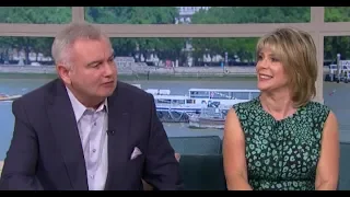 This Morning's Eamonn Holmes forced to step in as guest says 's***' live on-air