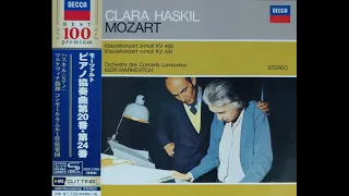 Mozart / Piano Concerto No.20 K.466  -Clara Haskil