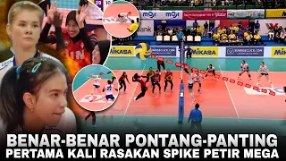 BARU PERTAMA KALI LANGSUNG JERA ! Lihat Momen Spike Petir MEGA Buat Pemain Asing BJB Pontang-panting