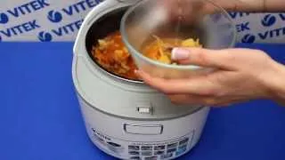 Борщ с томатной пастой в мультиварке VITEK VT-4215 BW