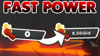 *NEW* HOW TO GET POWER FAST! FAST POWER AND STRENGTH! (Roblox Strongest Punch Simulator)