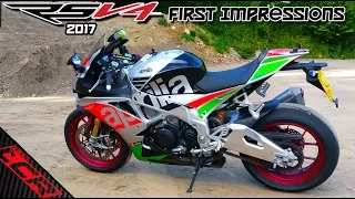 Aprilia RSV4 RF Mine For A Week!! | First Ride OMG!!