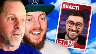 We REACT to other Creators REBUILDs on Football Manager