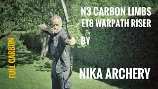 N3 Full Carbon Limbs and ET8 Riser by NIKA Archery - Review
