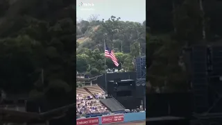 Stadium plays wrong song for national anthem