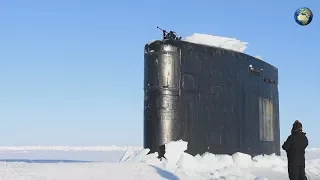 Американская подлодка застряла во льдах Арктики во время учебных стрельб по России