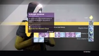 Engram Opening luckiest loot drop Ever!