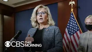 Rep. Liz Cheney urges GOP to break with Trump amid growing effort to oust her from leadership
