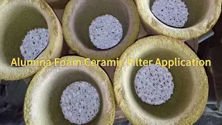 Alumina Ceramic Foam Filter for Improved Molten Aluminum Casting