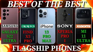 SAMSUNG S22 ULTRA VS FIND X5 PRO VS IPHONE 13 PRO MAX VS XPERIA PRO-1 VS MI 11 ULTRA Which is BEST?