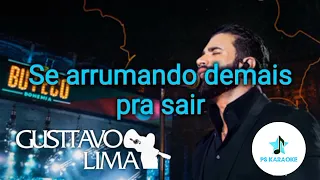 Karaokê - Termina comigo antes - Gustavo Lima - PS karaokê - Se gostou, segue o canal e curti