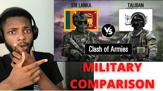 Sri Lanka vs Taliban Military Power Comparison - Who Would Win?(Military Power Comparison) Reaction!