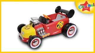 Disney Mickey's Roadster Racer Battery Powered Ride On Toy Car | Unboxing & Review | Chulbul Channel