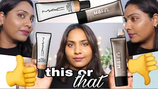 MAC SKIN DEW TINT V/S SMASHBOX HALO GLOW TINT//BWF