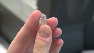 See how diamonds are cut from rocks