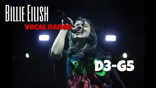 Billie Eilish vocals & high notes / vocal range