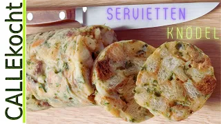 Beste Serviettenknödel selber machen. Nur glückliche Gäste am Tisch!