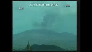 Etna parosssimo 23 ottobre 2021