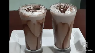 (in just 5 minutes)Hershey's chocolate shake🍺||quick and delicious chocolate shake|| #Foodlovers.