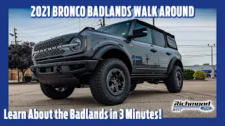 Bronco Badlands Walk Around