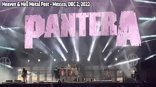 PANTERA - Heaven & Hell Metal Fest - Mexico, DEC 2, 2022