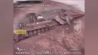 Azov Spec Ops Destroy Russian Armoured Recovery Vehicle Trying To Remove Leopard From Battlefield