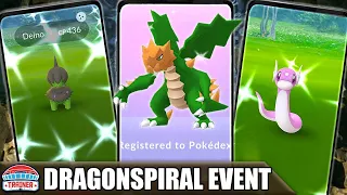 SHINY DRUDDIGON! *DRAGONSPIRAL EVENT* DETAILS! SHINY DEINO & MORE!  | Pokémon GO