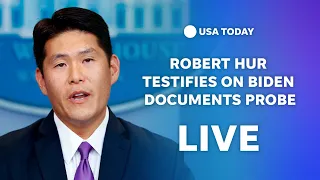 Watch: Robert Hur testifies on Biden classified documents probe