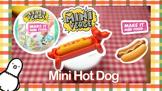 ASMR - MiniVerse Make it mini Food S2 we got the cutest miniature… the Hot Dog!!! 🌭