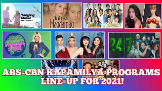 Hear are the upcoming shows of Abs-cbn to watch out for in coming 2021!!