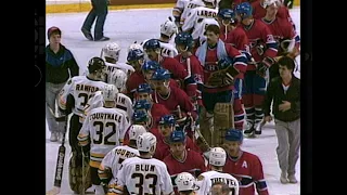 1986 Playoffs - Habs sweep Bruins