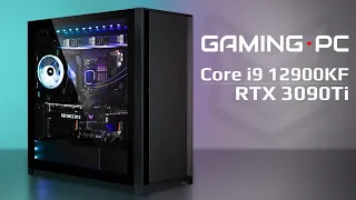 Intel Core i9 12900KF + RTX 3090 Ti Сборка ПК лучшего игрового компьютера 2022, как собрать PC 2022