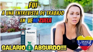 LA OFERTA DE SUELDO MAS BAJA QUE JAMAS ESPERE EN VENEZUELA 😵😭/cuanto gana un venezolano?