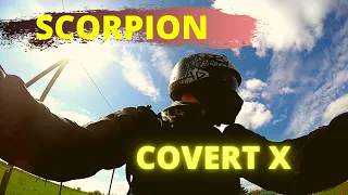 Обзор и тест шлема Scorpion Covert X.