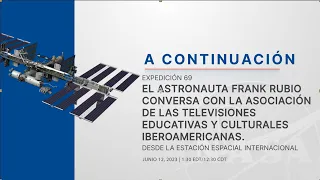 Frank Rubio conversa con la Asociación de las Televisiones Educativas y Culturales Iberoamericanas.