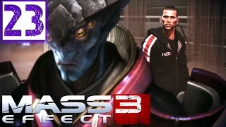 Mass Effect 3 Прохождение Часть 23 (Солдат, Герой, Безумие) Нормандия (После Тучанки)