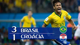 Brasil 3 X 1 Croácia - Melhores Momentos ( GLOBO HD 720p ) Copa do Mundo Brasil 2014